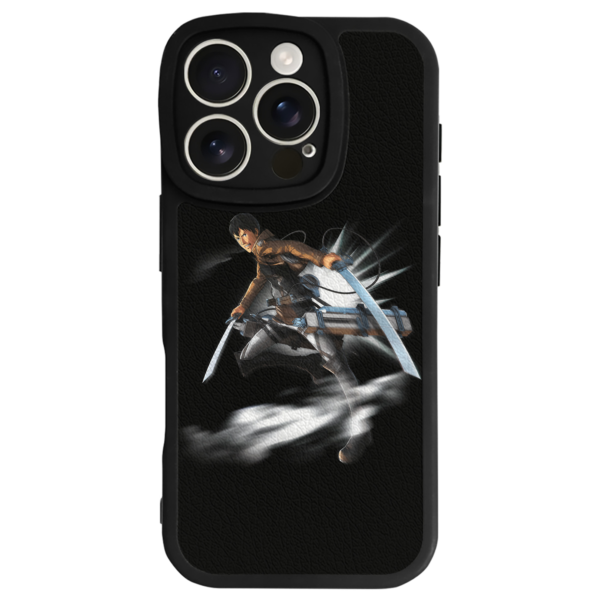（画像用） 進撃の巨人 ベルトルト・フーバー Attack on Titan Bertholdt Hoover 【iPhone 16シリーズ対応】シリコンスマホケース（レザー調） 材質：シリコン
